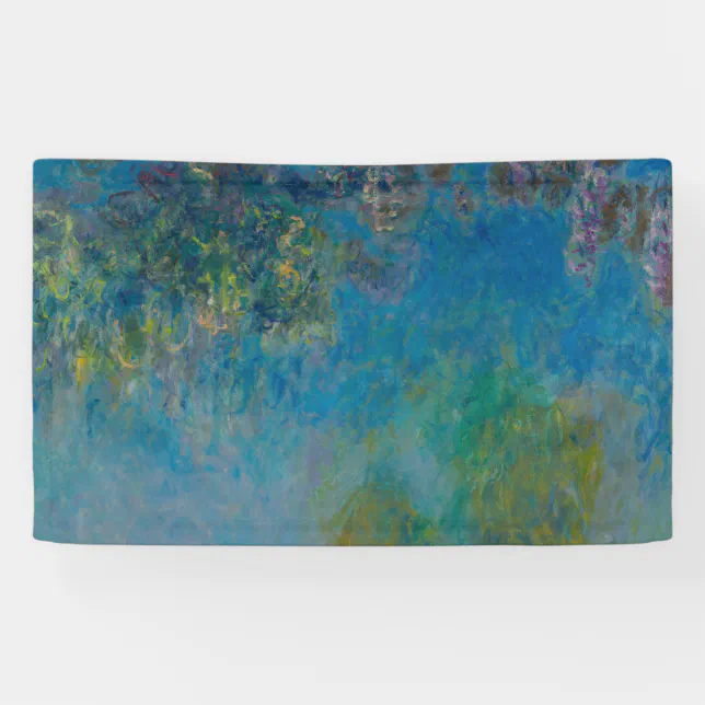 Wisteria by Claude Monet Banner | Zazzle