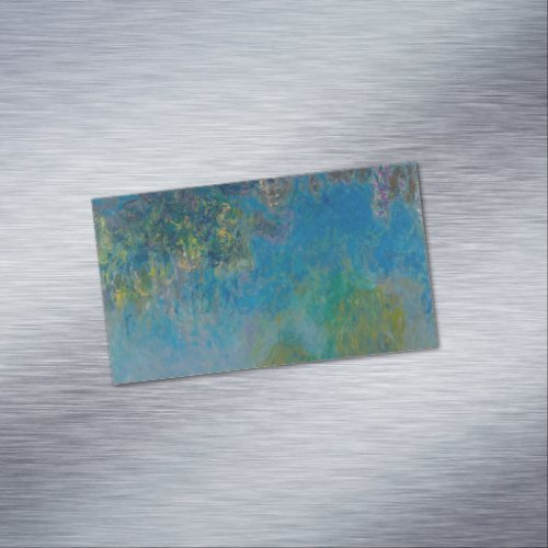 Wisteria by Claude Monet Business Card Magnet