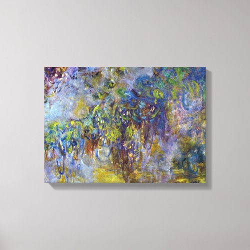 Wisteria by Claude Monet Canvas Print