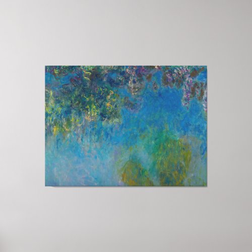 Wisteria by Claude Monet Canvas Print