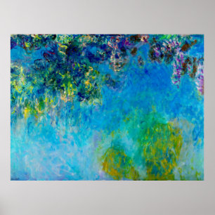 Wisteria by Claude Monet Poster