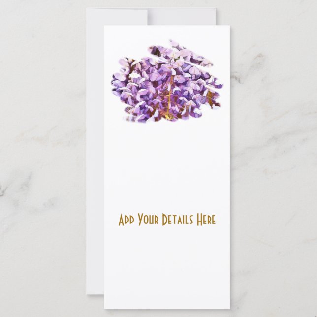 WISTERIA CARD (Front)