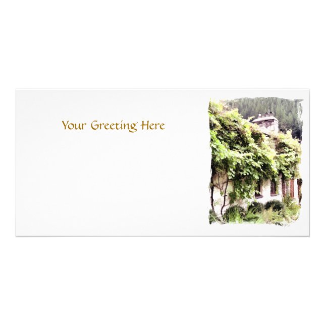 WISTERIA COTTAGE CARD (Front)