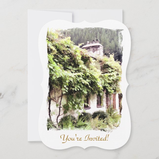 WISTERIA COTTAGE INVITATION (Front)