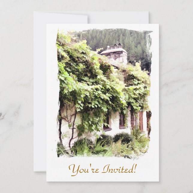WISTERIA COTTAGE INVITATION (Front)