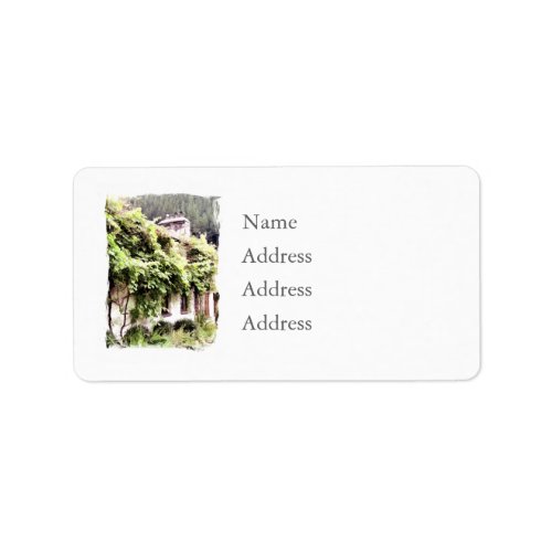 WISTERIA COTTAGE LABEL