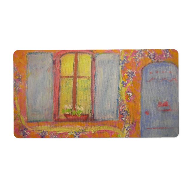 Wisteria Cottage provence france Label (Front)