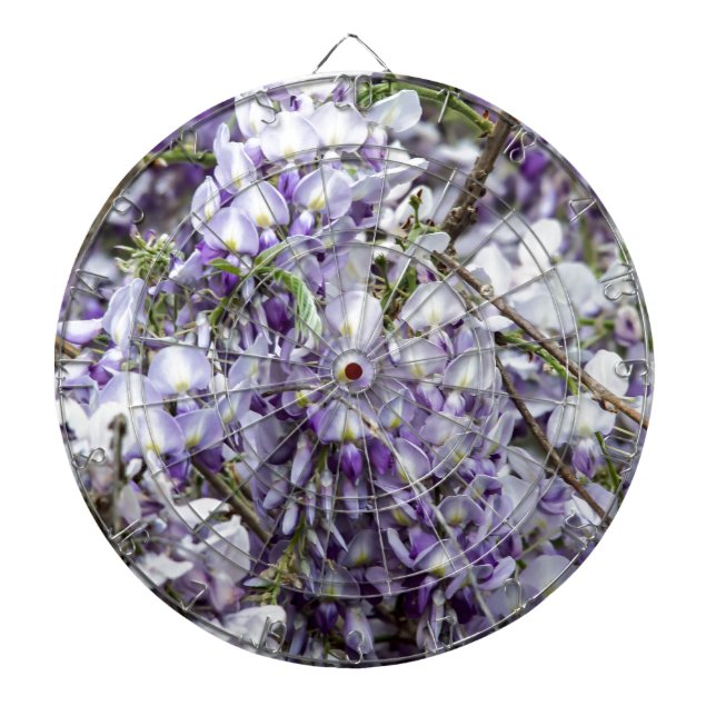 Wisteria Dart Board (Front)