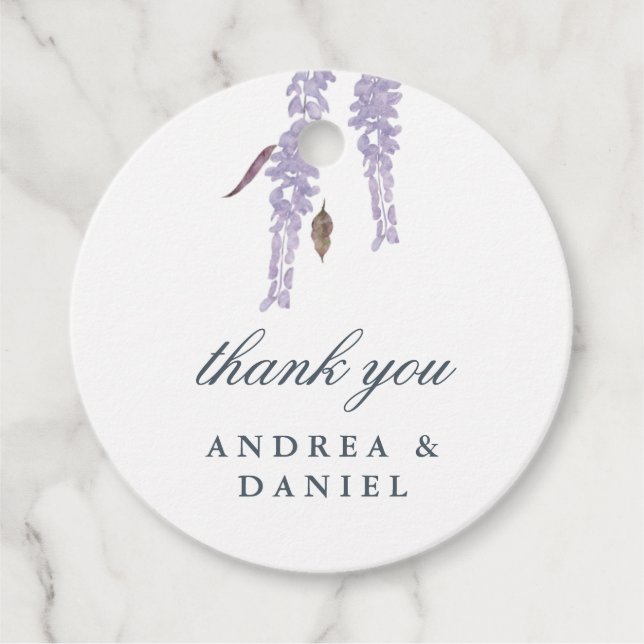 Wisteria dreams favor tags (Front)