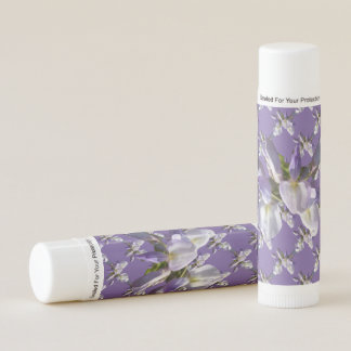 Wisteria Flowers Pattern Cust. Lip Balm
