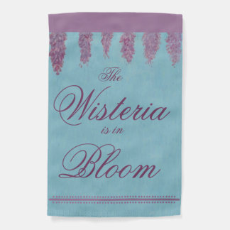 Wisteria Garden Flag
