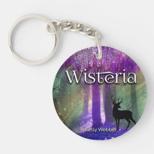 Wisteria Keychain