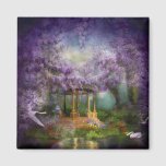 Wisteria Lake Art Magnet