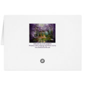 Wisteria Lake ArtCard (Back Horizontal)