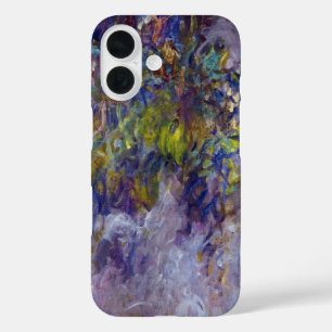 Wisteria (left half) by Claude Monet iPhone 16 Case