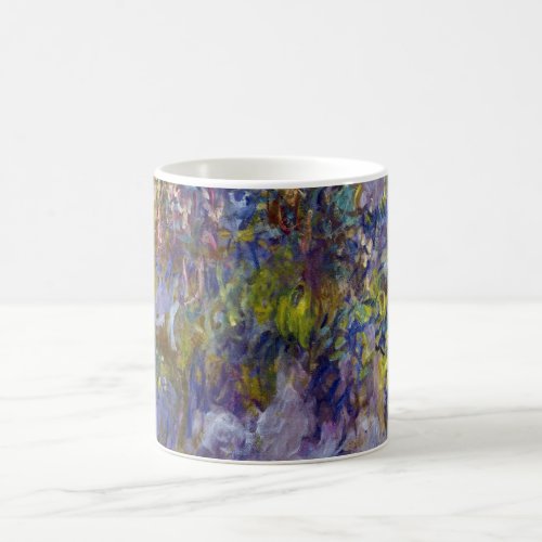 Wisteria left half by Claude Monet Coffee Mug