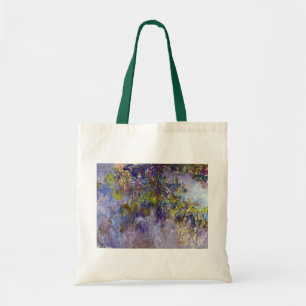 Wisteria (left half) by Claude Monet Tote Bag