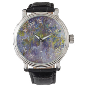 Wisteria (left half) by Claude Monet Watch