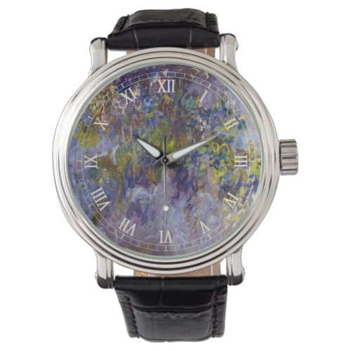 Wisteria left half by Claude Monet Watch