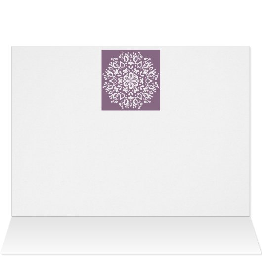 Wisteria Mandala (Inside Horizontal (Top))