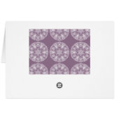 Wisteria Mandala Cards (Back Horizontal)