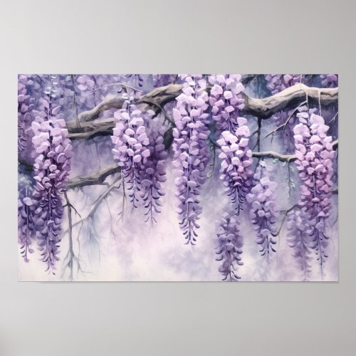 Wisteria Poster