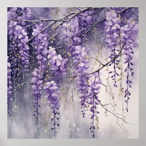 Wisteria Poster