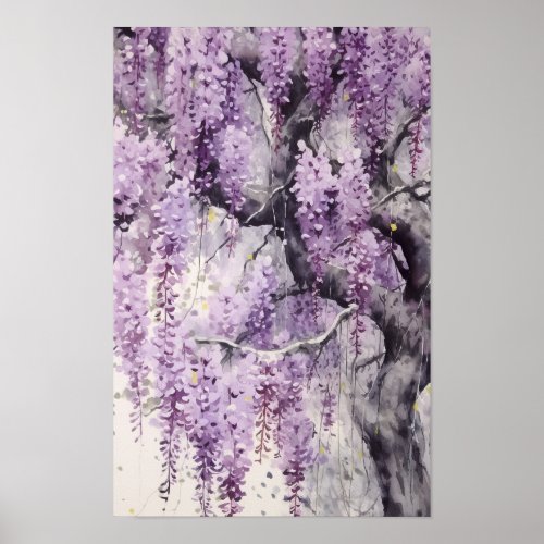 Wisteria Poster