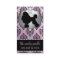 Wisteria Purple Jeweled Damask Dog Grooming/Spa