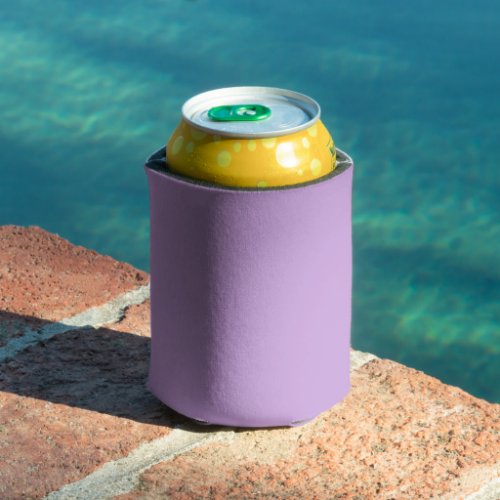 Wisteria Solid Color Can Cooler