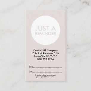 wisteria stairs appointment card