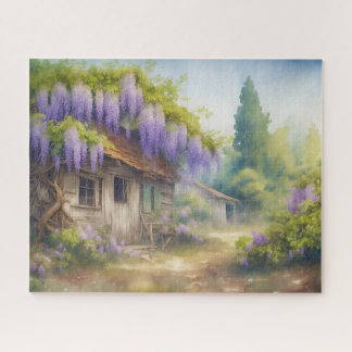 Wisteria Takeover Jigsaw Puzzle