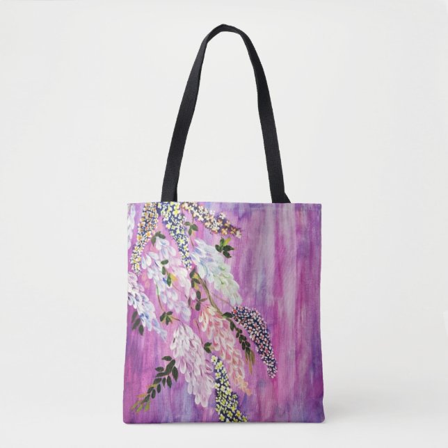Wisteria Tote Bag (Front)