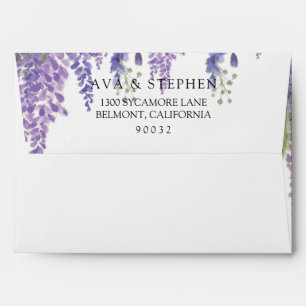 Wisteria tree Wedding Suite Envelope