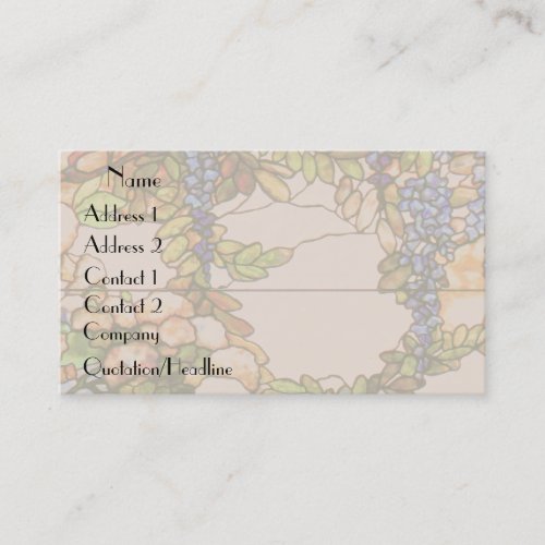 Wisteria Vine Business Card