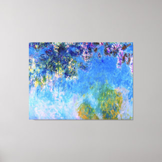 Wisteria (Wysteria) by Impressionist Claude Monet Canvas Print