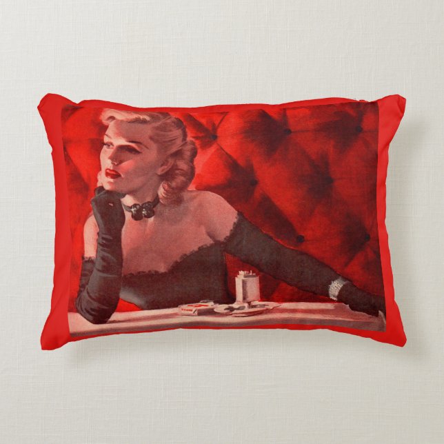 wistful accent pillow (Front)