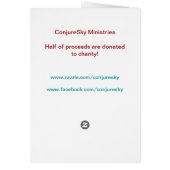 Wistful Angel Card (Back)