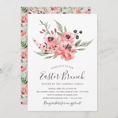 Wistful  Easter Brunch Invitation