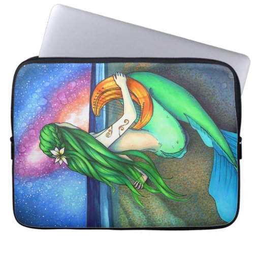 Wistful Mermaid Laptop Sleeve