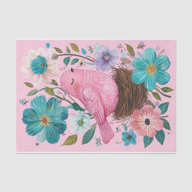 Wistful Wing Tissue Paper (Front)