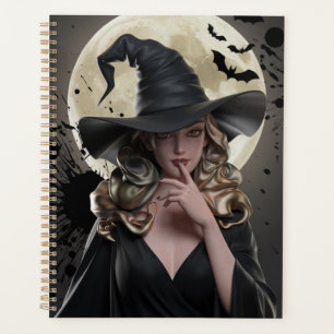 Witch Aesthetic Spiral Notebook