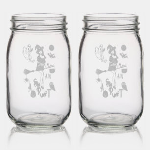 Witch An Art Mason Jar