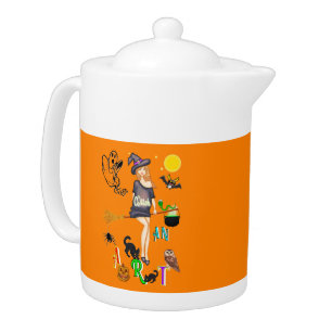 Witch An Art Teapot