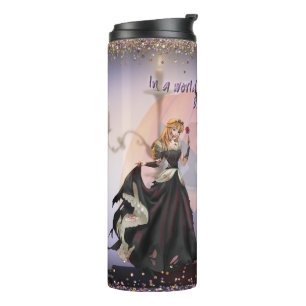 Witch and Beast Halloween Thermal Tumbler