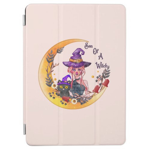 Witch and Black Cat iPad Air Cover