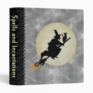Witch and Cat Binder