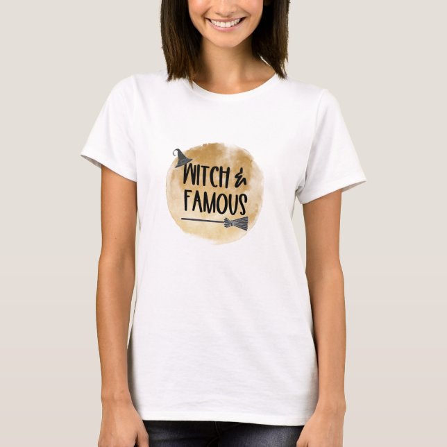 Witch and Famous Full Moon T-Shirt (Front)