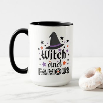 Witch And Famous Halloween Coffee Mug by totallypainted at Zazzle