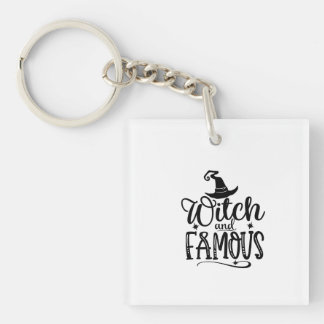 Witch and Famous Keychain